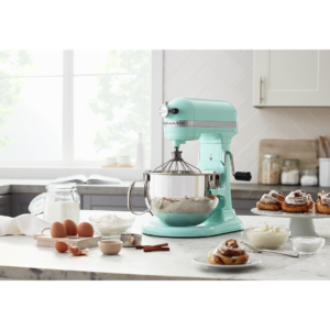 KitchenAid - 6 Quarts Bowl Lift Mixer in Turquoise - KP26M1XIC