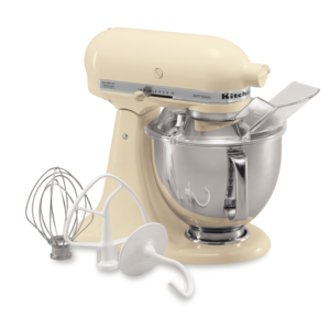 KitchenAid - 5 Quarts Tilt-Head Mixer in Cream - KSM150PSAC