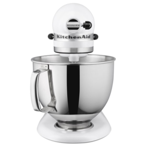 KitchenAid - 5 Quarts Tilt-Head Mixer in White - KSM150PSFW