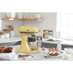 KitchenAid - 5 Quarts Tilt-Head Mixer in Yellow - KSM150PSMY