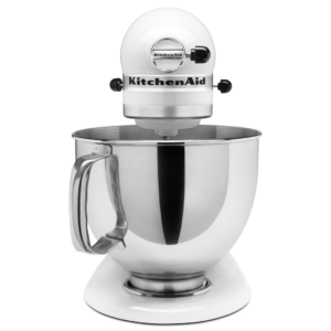 KitchenAid - 5 Quarts Tilt-Head Mixer in White - KSM150PSWH