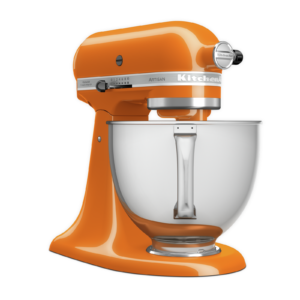 KitchenAid - 5 Quarts Tilt-Head Mixer in Orange - KSM175PSHY