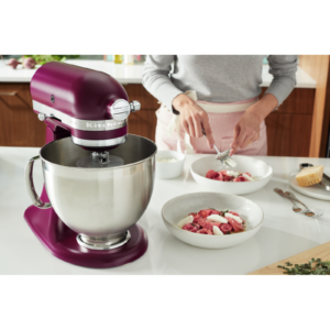 KitchenAid - 5 Quarts Tilt-Head Mixer in Purple - KSM195PSBE