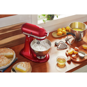 KitchenAid - 5 Quarts Tilt-Head Mixer in Red - KSM195PSCA