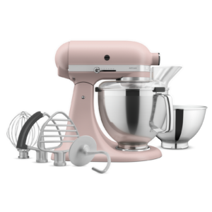 KitchenAid - 5 Quarts Tilt-Head Mixer in Pink - KSM195PSFT