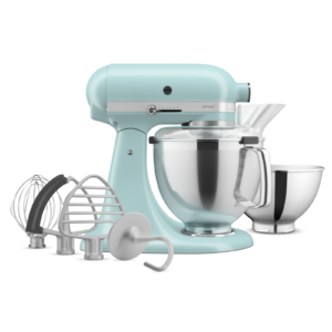 KitchenAid - 5 Quarts Tilt-Head Mixer in Blue - KSM195PSMI