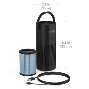 PureZone Mini Portable Air Purifier