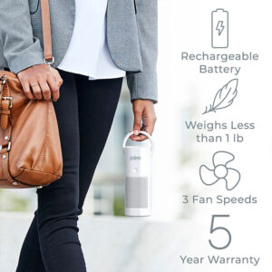 PureZone Mini Portable Air Purifier