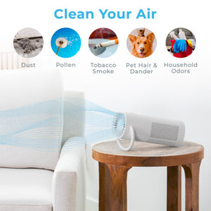 PureZone Mini Portable Air Purifier