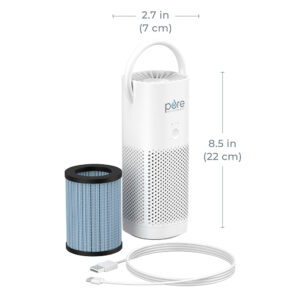 PureZone Mini Portable Air Purifier