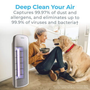 PureZone Elite 4-in-1 True HEPA Air Purifier & Replacement Filter Bundle