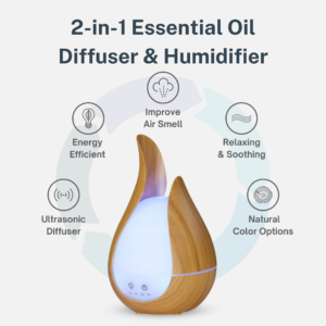 Essential Oil Diffuser & Humidifier