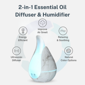 Essential Oil Diffuser & Humidifier